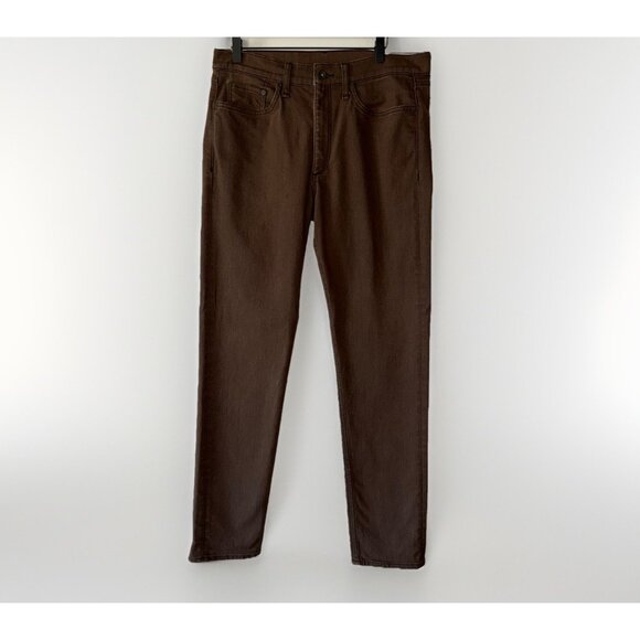 Rag & Bone Jeans Mens 34x32 Brown Fit 2 Slim Travel Preppy Casual Pants - Picture 2 of 14